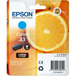 Epson 33 Tinte Cyan